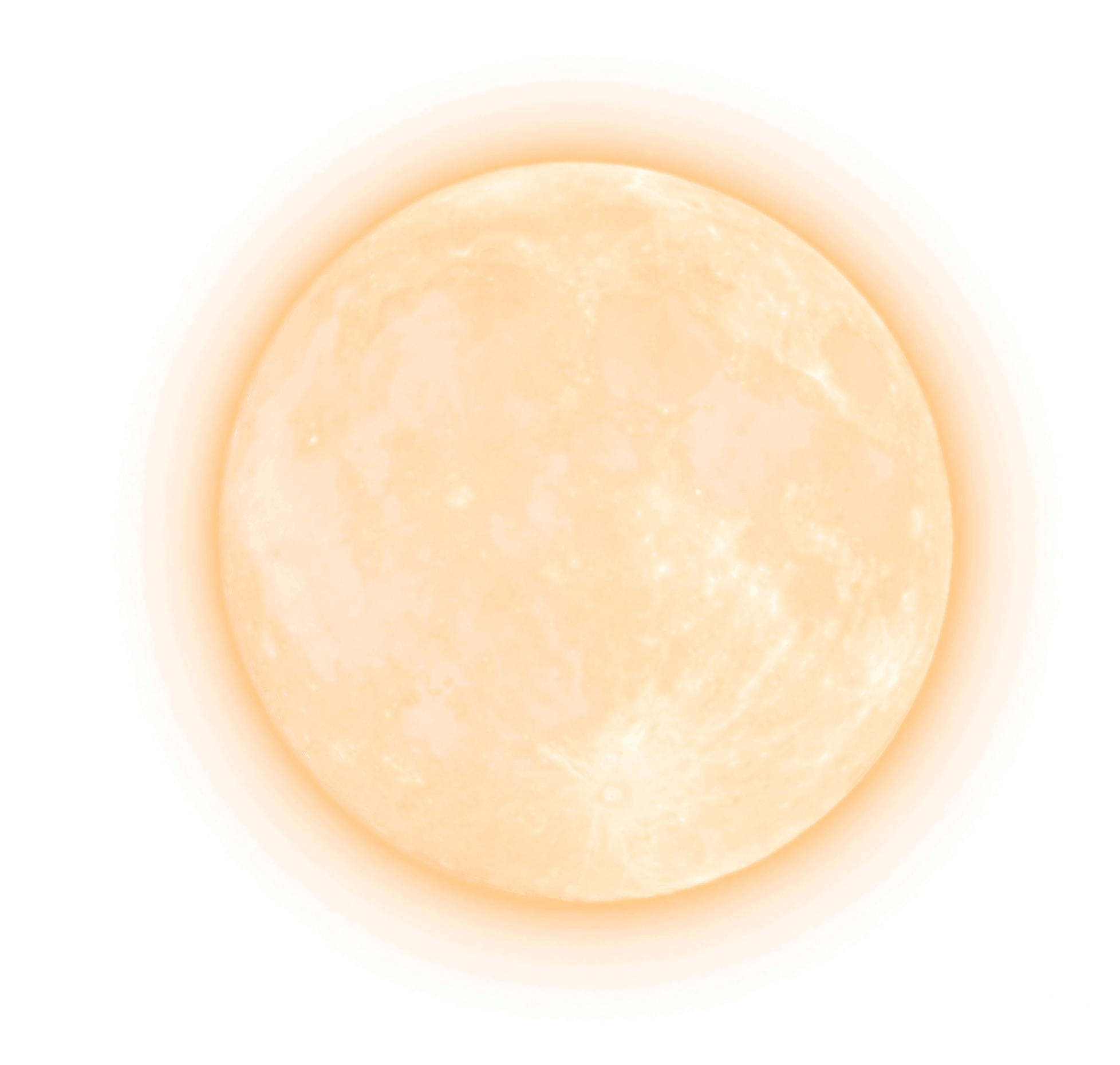 Moonlight Moon Decorative